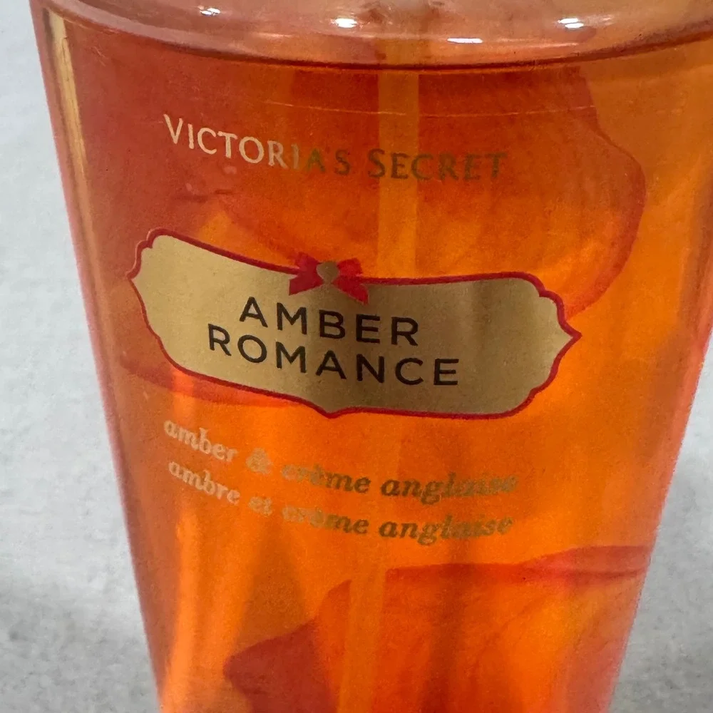 Victoria's Secret Fragrance Mist Women Orange Amber Romance 8.4oz Body Spray